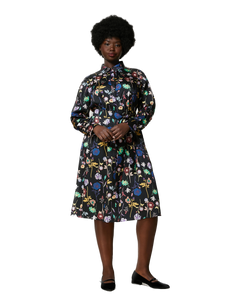 PER-7223023 DALMATA PRINT DRESS