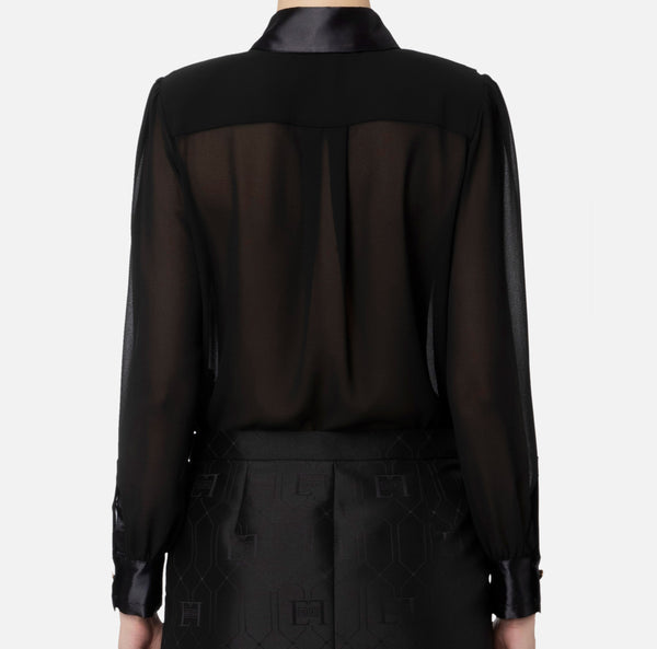 ELS-CA00836E2 BLACK BLOUSE