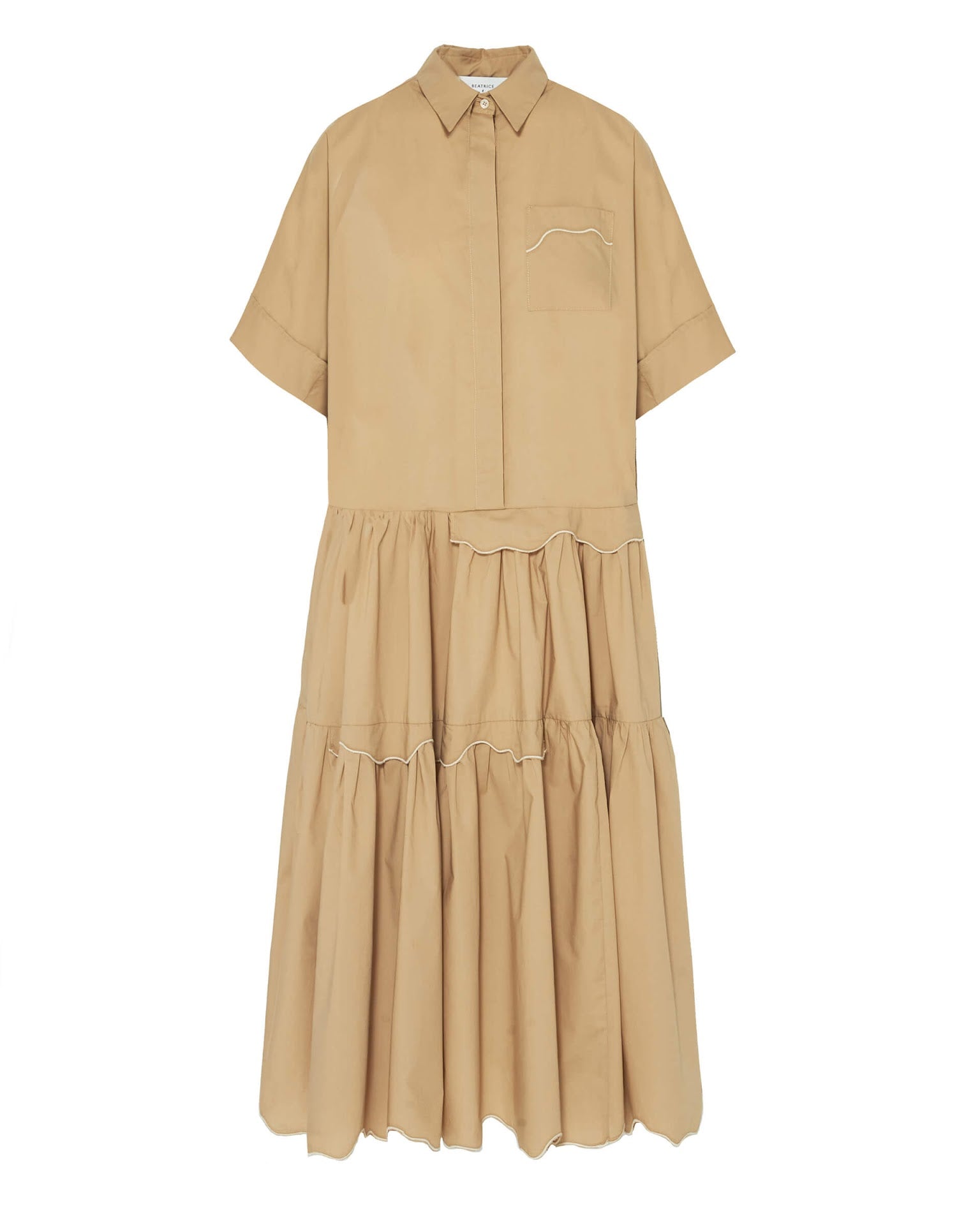 BEA-23FE6873POP20 SAND DRESS