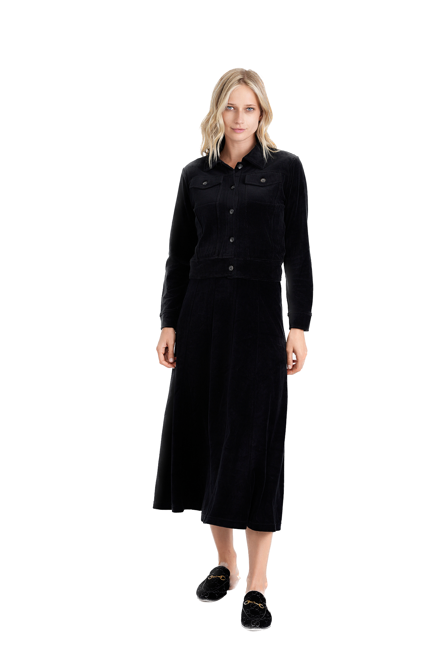 GIN-WB3CPT4976J BLACK JACKET