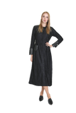 SHA-L12 BLACK FLOWERS DRESS