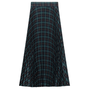 DEJ-WB3CM8586SM GREEN&NAVY SKIRT