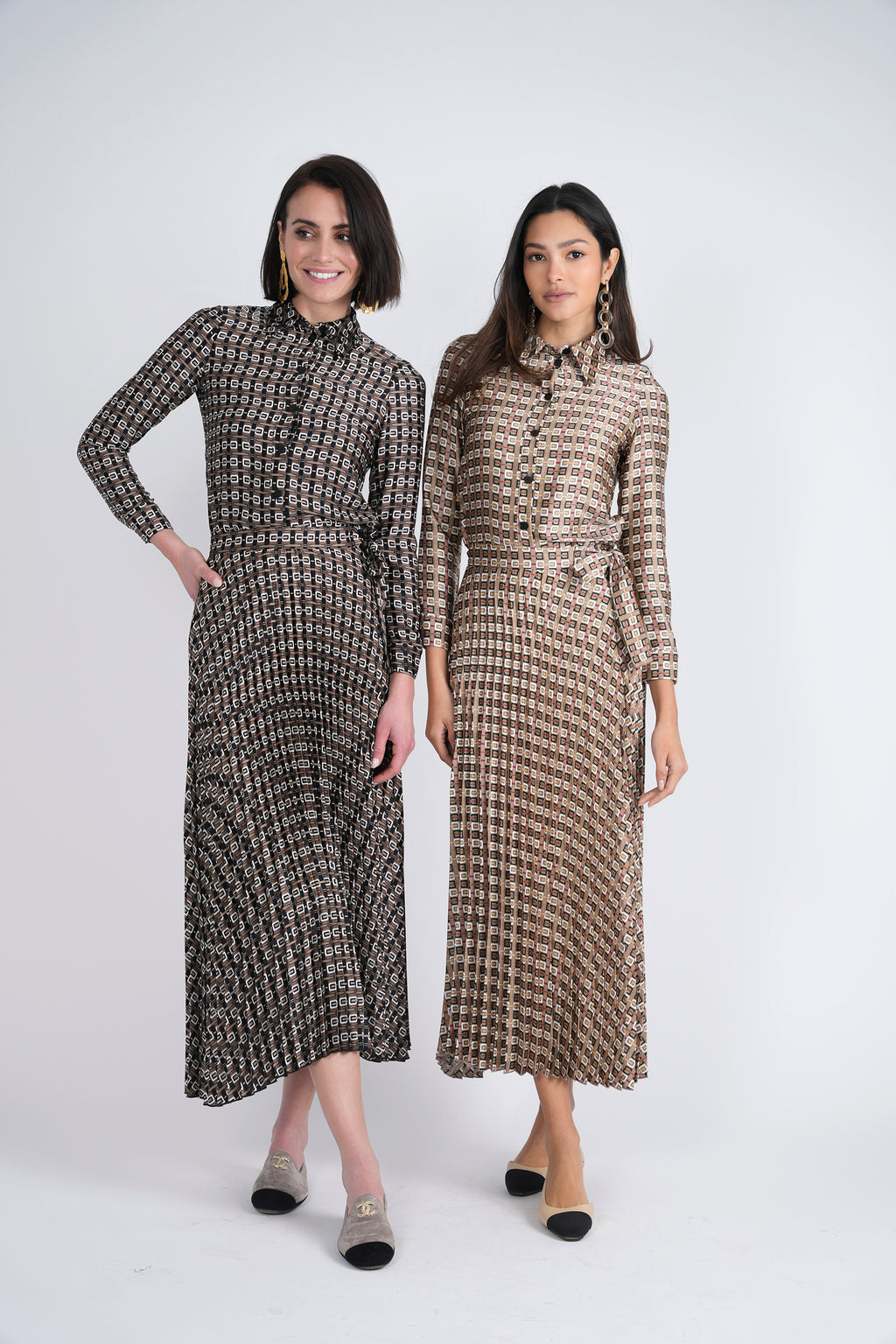 DEJ-DW2M8701 BLACK&BROWN SET