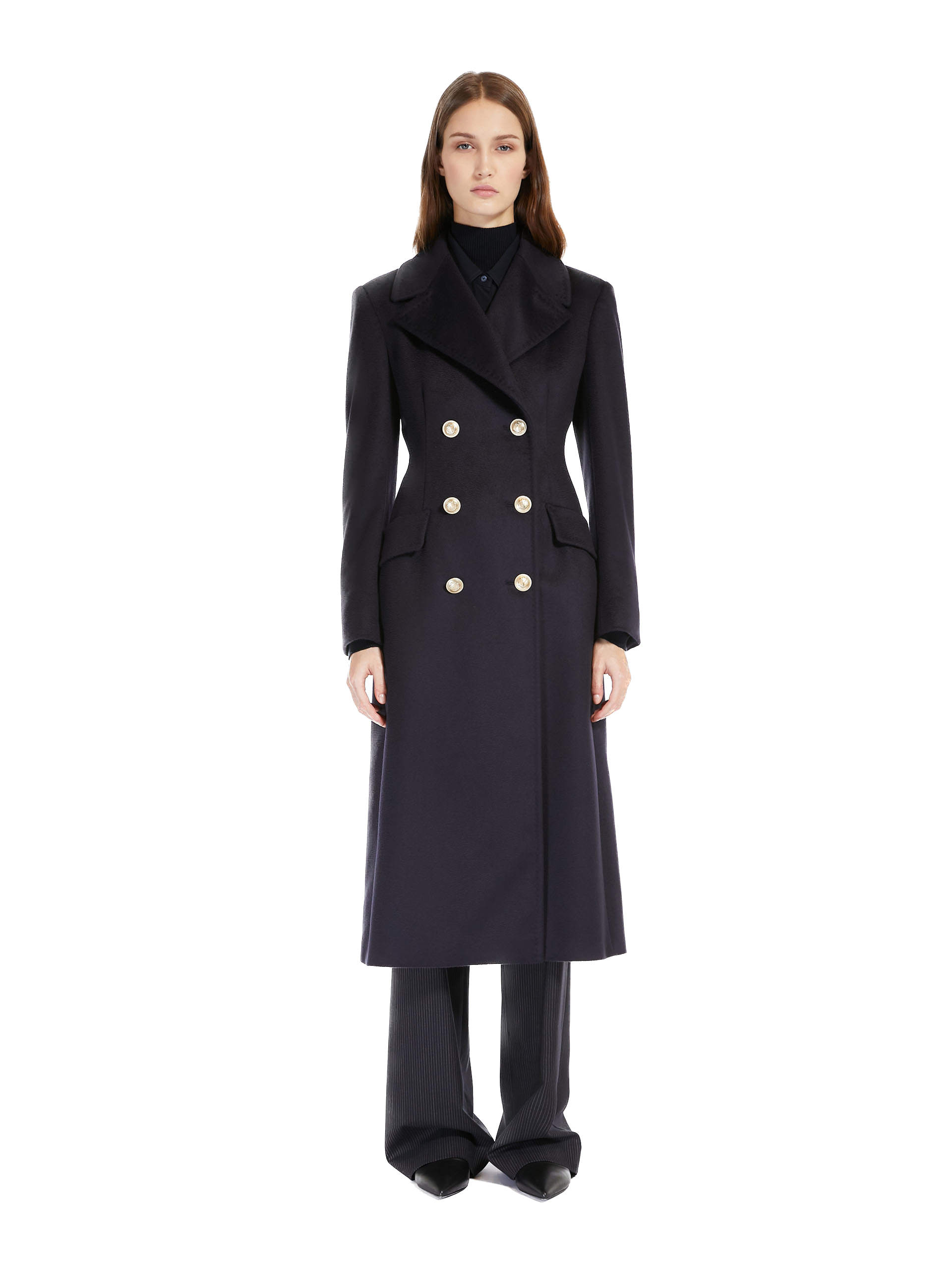 MAX-60161939600 CARABO BLACK COAT