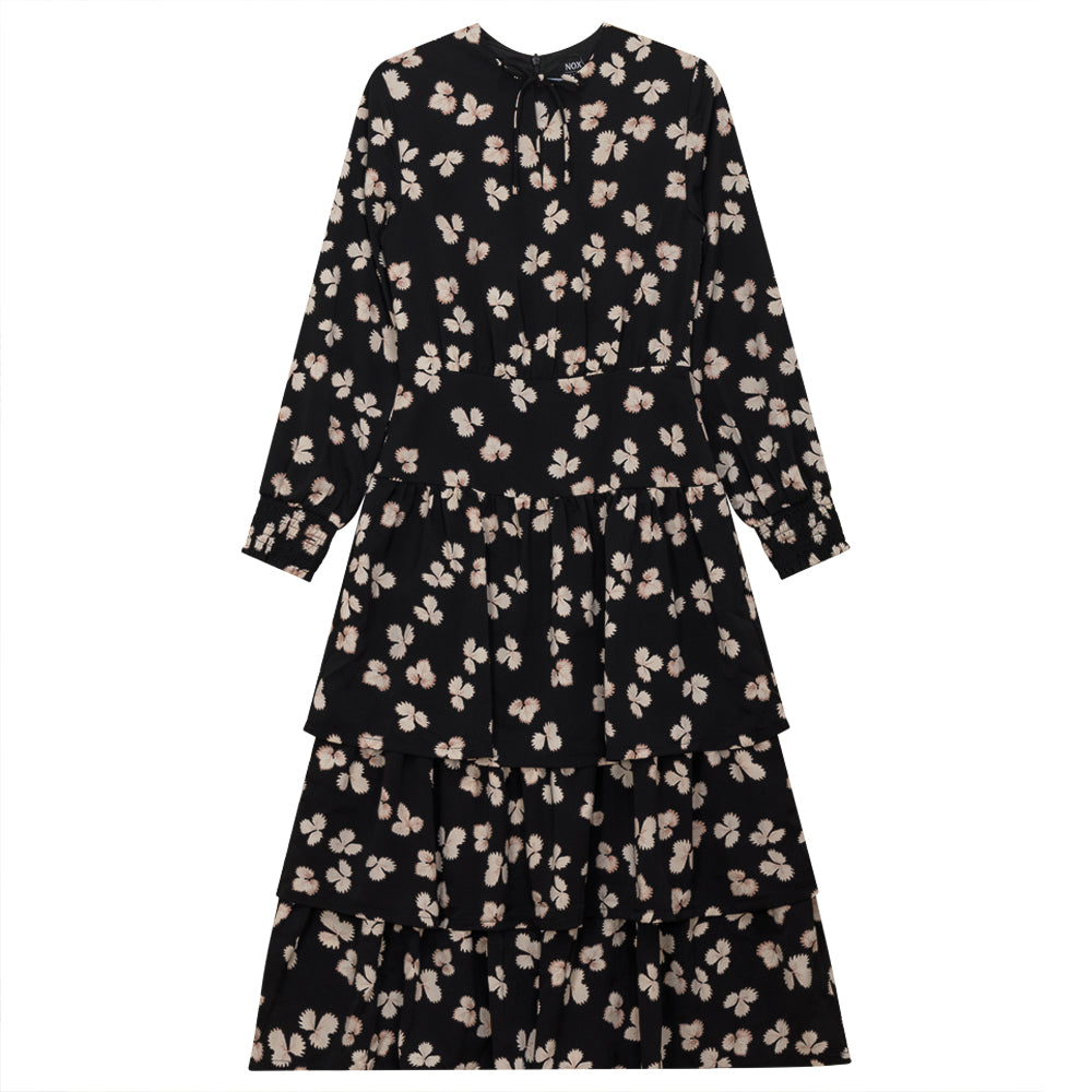 GIN-WB3CPT4934 BLACK&WHITE DRESS