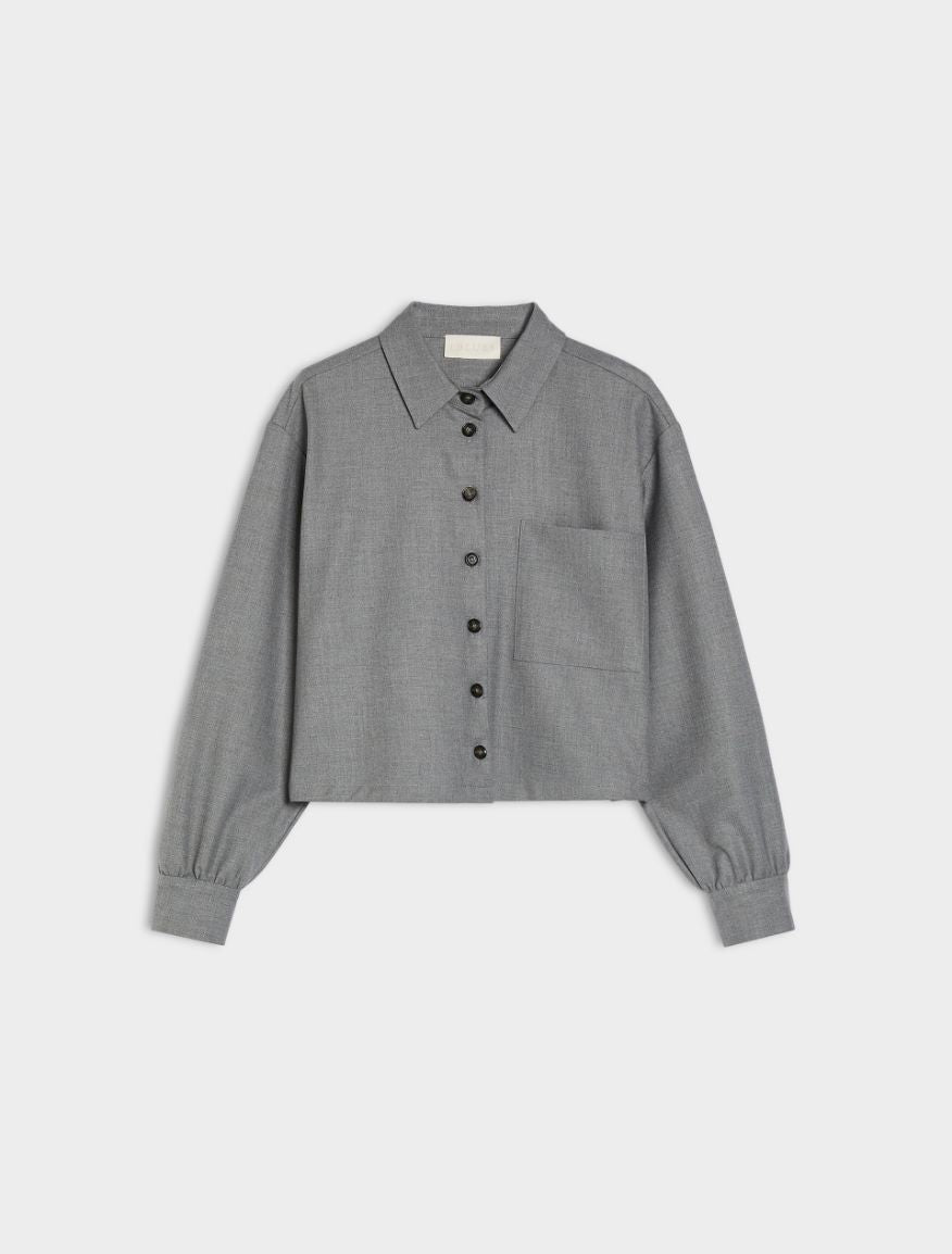 IBL-71161536200 BONN GREY BLOUSE