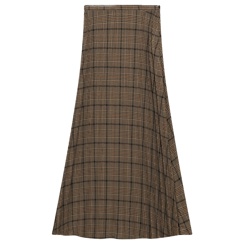 DEJ-WB3CM8509SM BLACK&TAUPE SKIRT