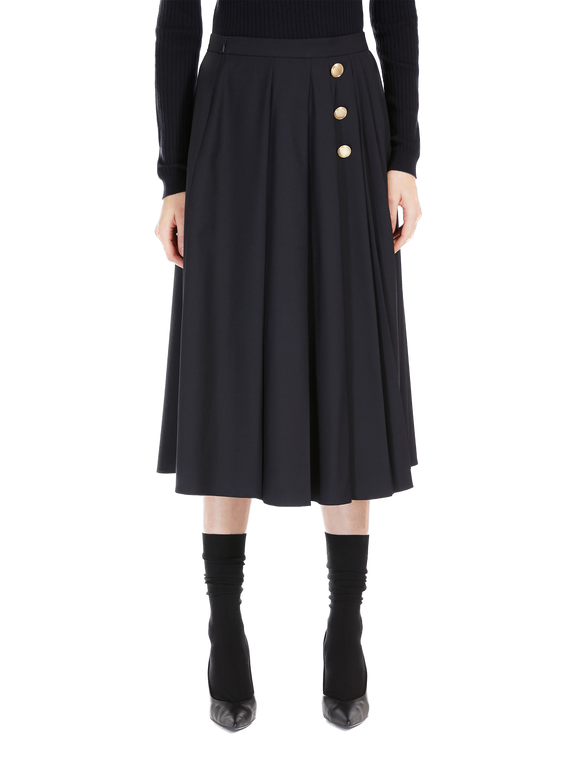 MAX-10043900 RENNA NAVY SKIRT