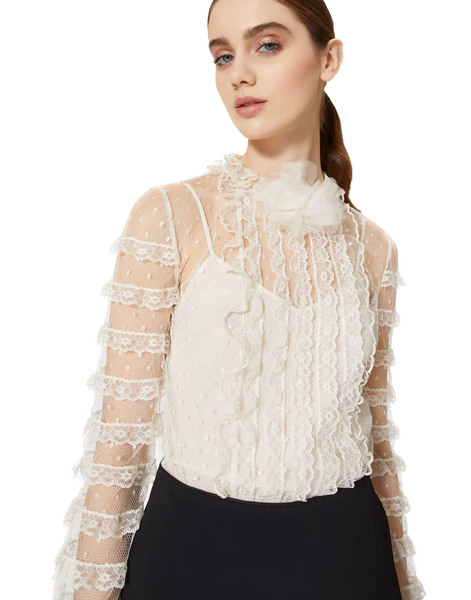 RDV-1R0AB05C6MT CREAM BLOUSE