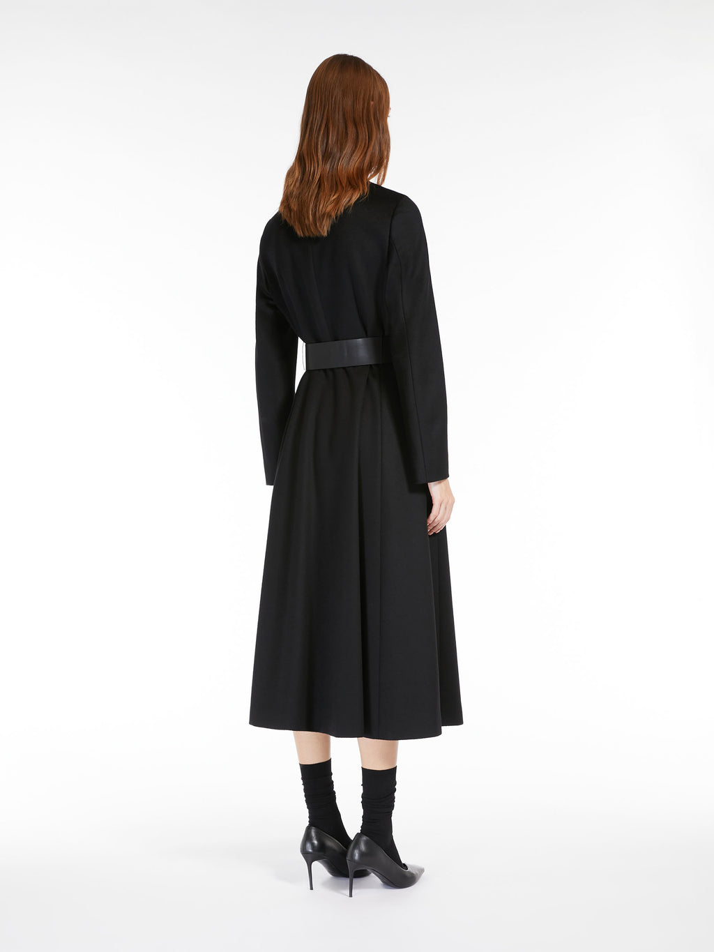 MAX-60161339600 NAVIGLI BLACK COAT