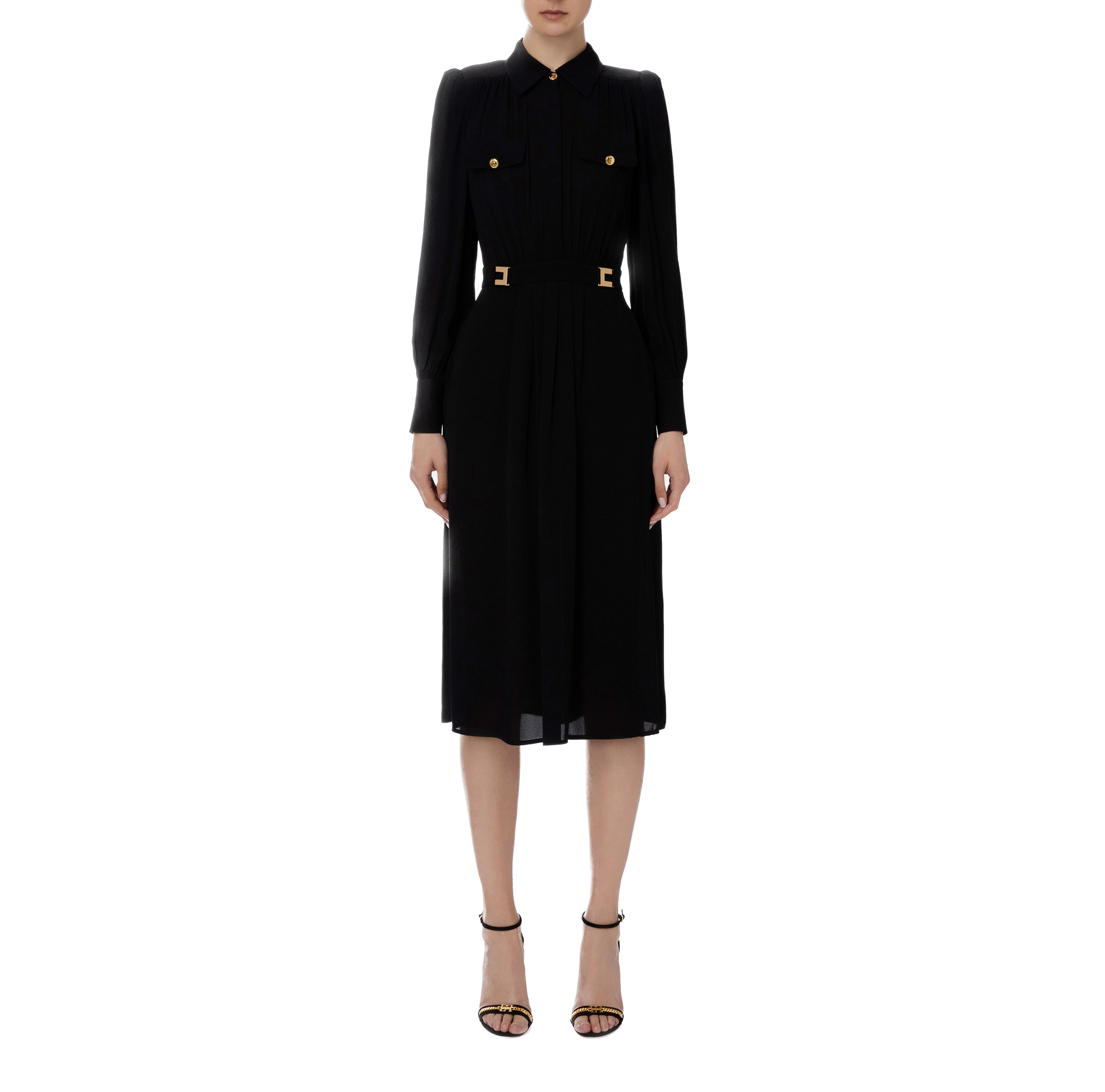 ELS-AB41936E2 BLACK DRESS