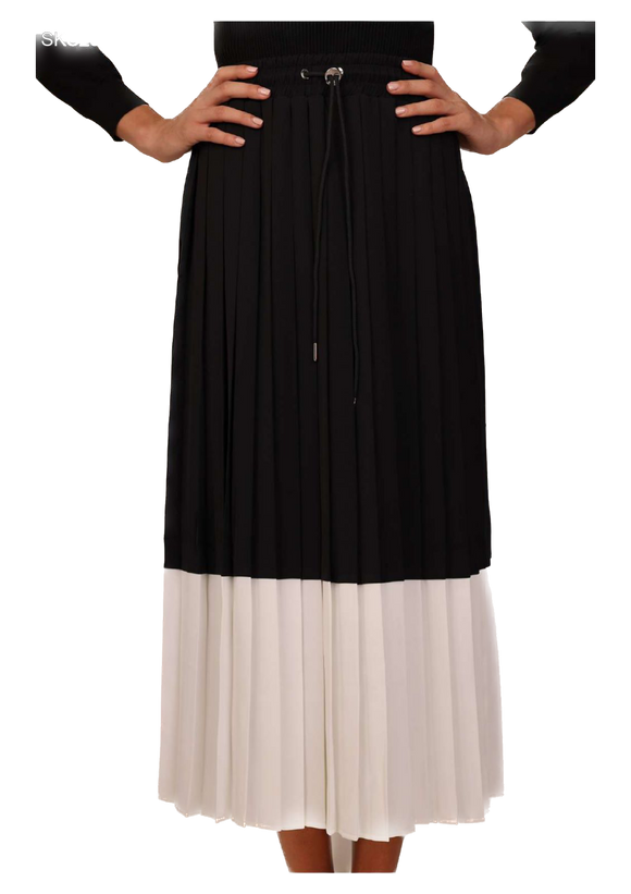 KTL-SKS23,50 BLACK&WHITE SKIRT