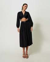 TWS-241TT2023 BLACK SKIRT