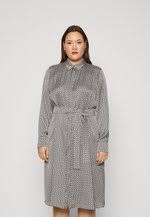 PER-241322103 LESLIE BLACK&WHITE DRESS