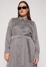 PER-241322103 LESLIE BLACK&WHITE DRESS