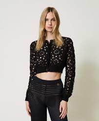 TWINSET 241TT3234 BLACK KNIT CARDIGAN