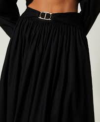 TWS-241TT2023 BLACK SKIRT