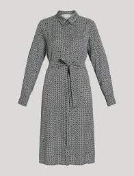 PER-241322103 LESLIE BLACK&WHITE DRESS