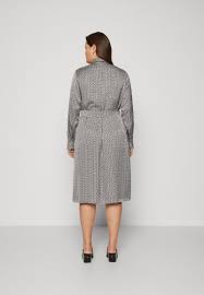 PER-241322103 LESLIE BLACK&WHITE DRESS