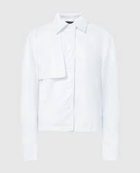 TWS-241AP2202 WHITE COATED JACKET