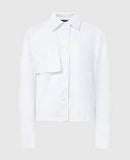 TWS-241AP2202 WHITE COATED JACKET