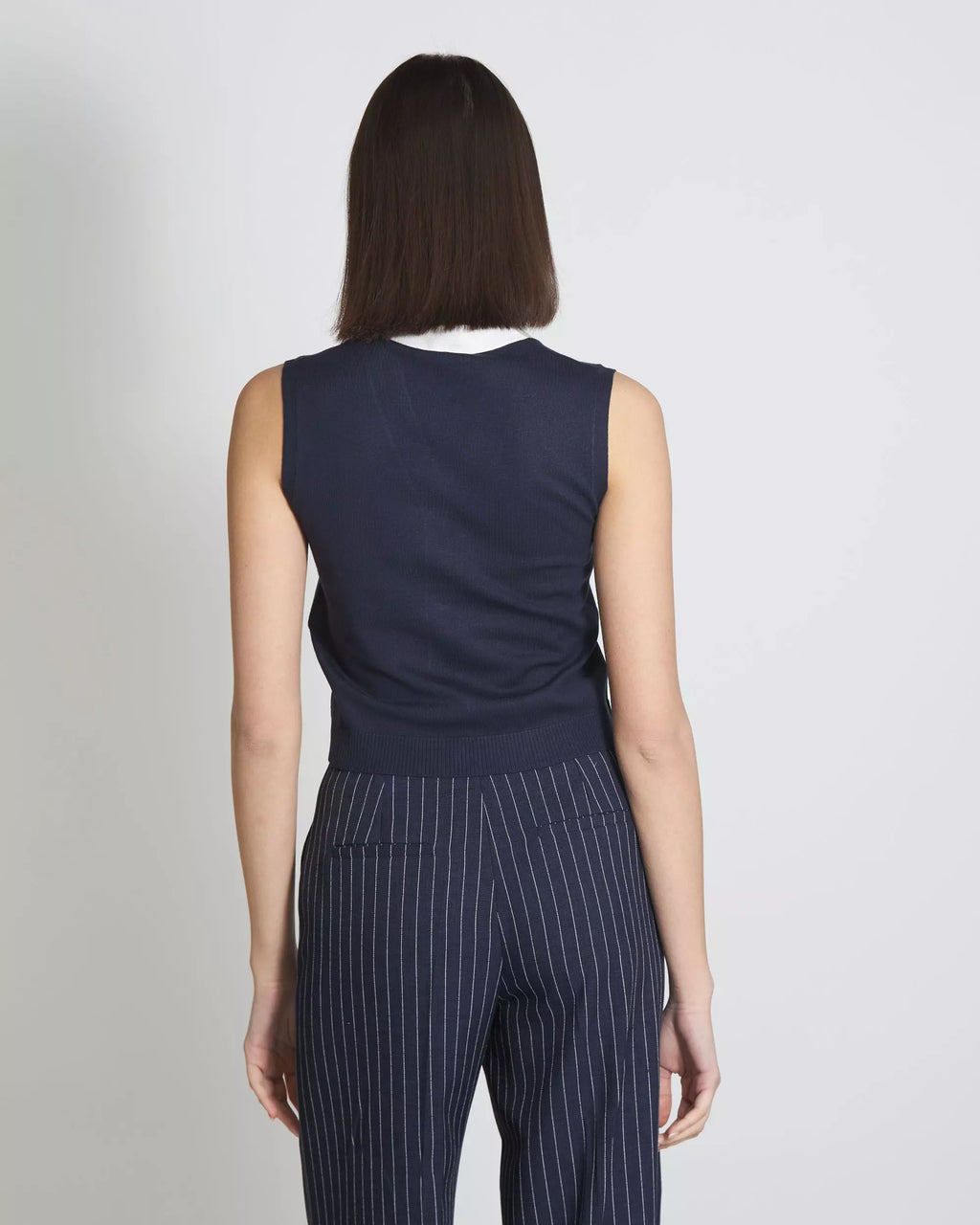 EBM-2415341011 JEREZ NAVY WAISTCOAT