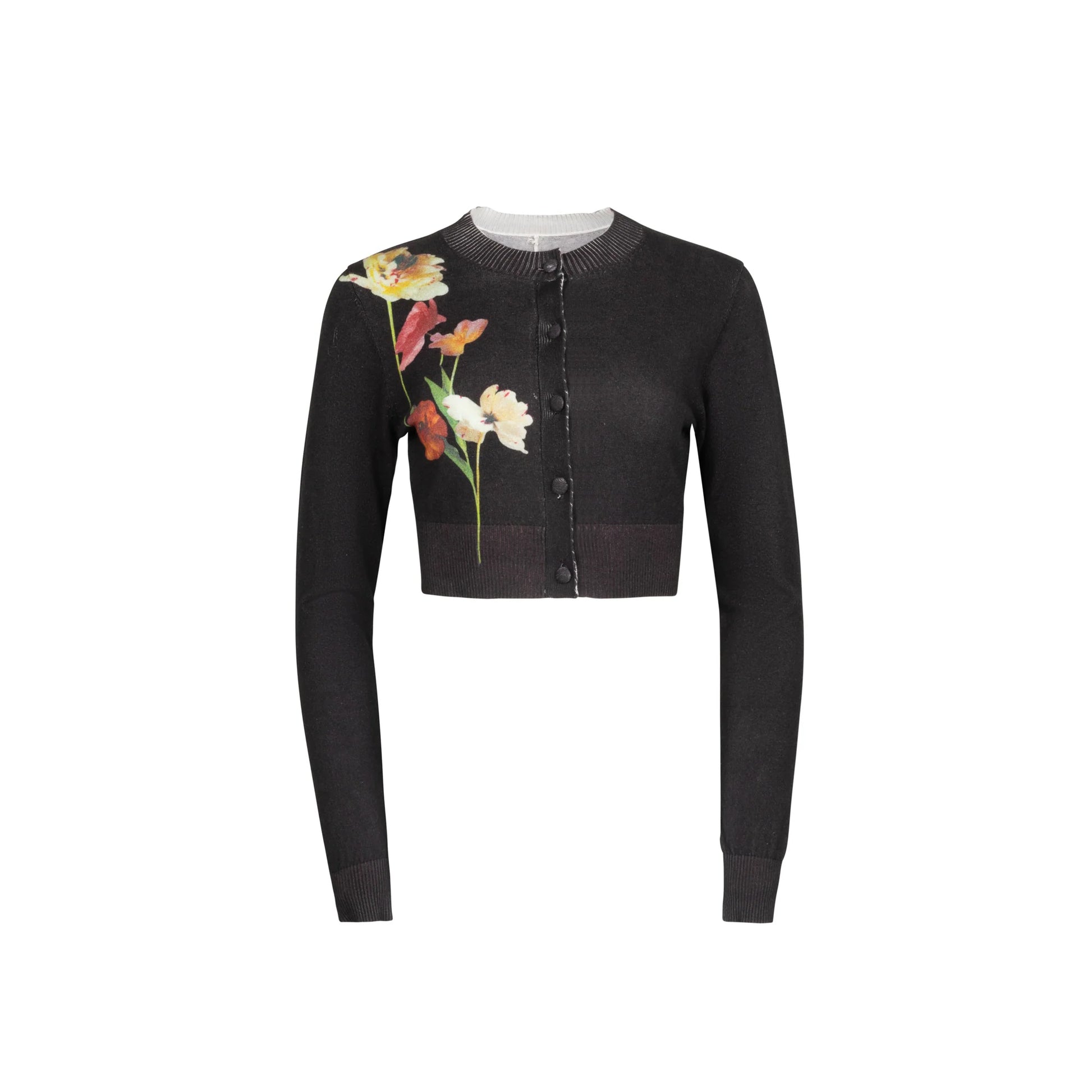 MUN-MN4562 BLACK LILIA CARDIGAN