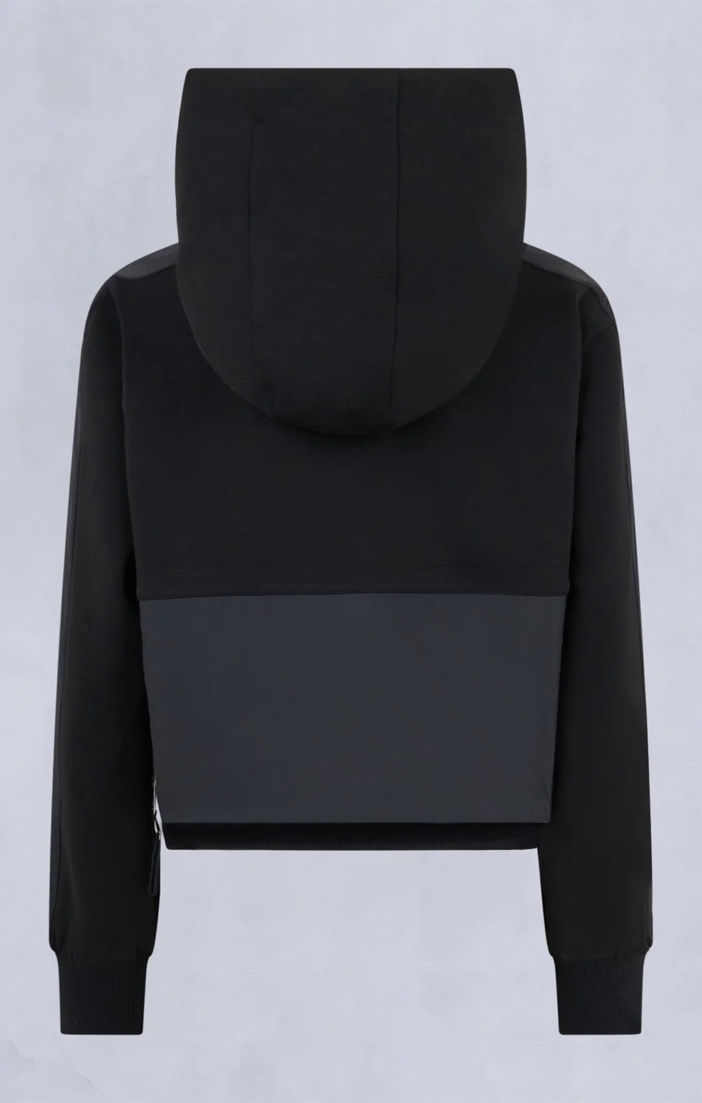 MKN-M14L635 BLACK MIXMEDIA HOODIE