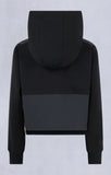 MKN-M14L635 BLACK MIXMEDIA HOODIE