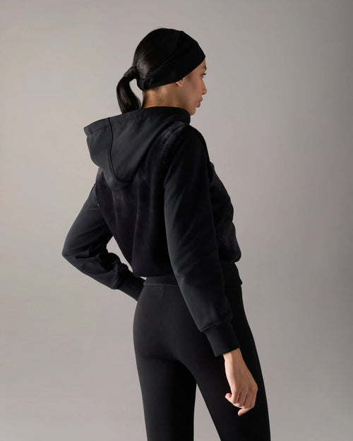 MKN-M15LS610 BLACK ROSELYN BUNNY JACKET