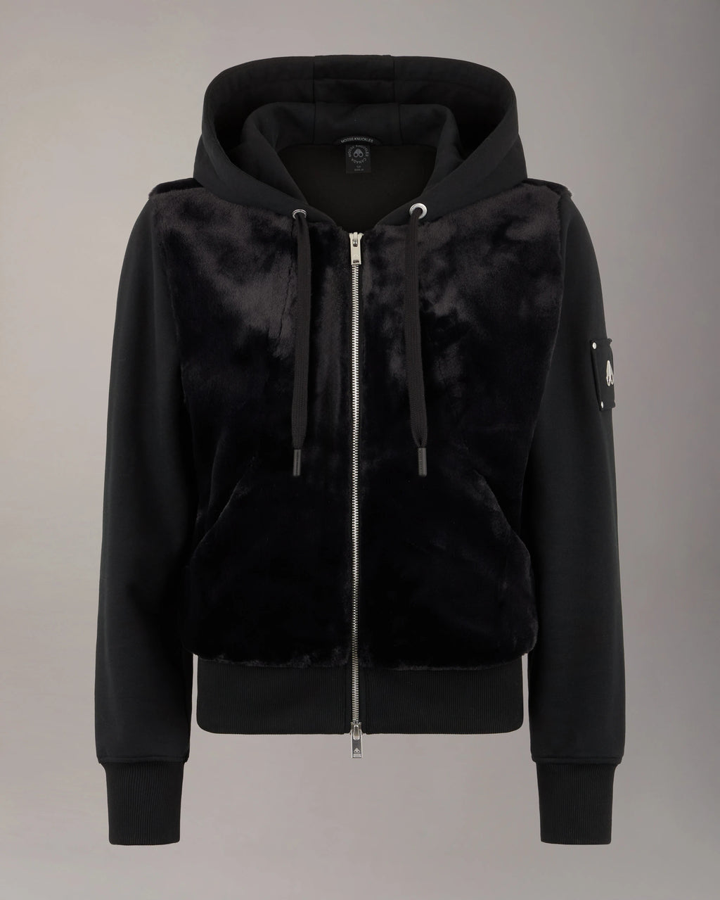 MKN-M15LS610 BLACK ROSELYN BUNNY JACKET