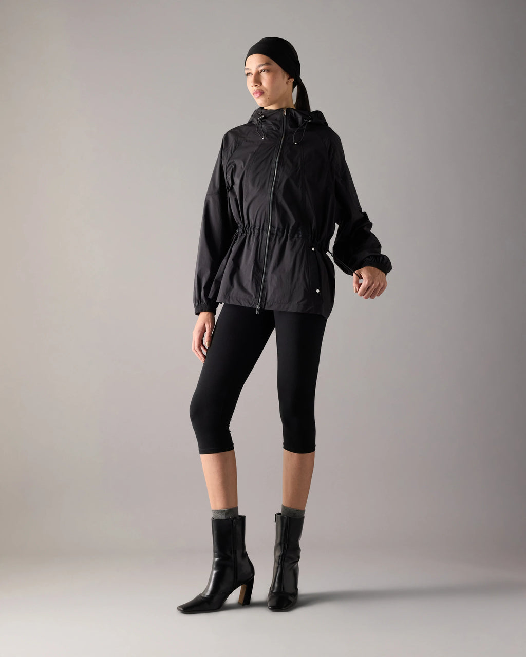 MKN-M16LJ104 BLACK SKYLINE 3Q JACKET