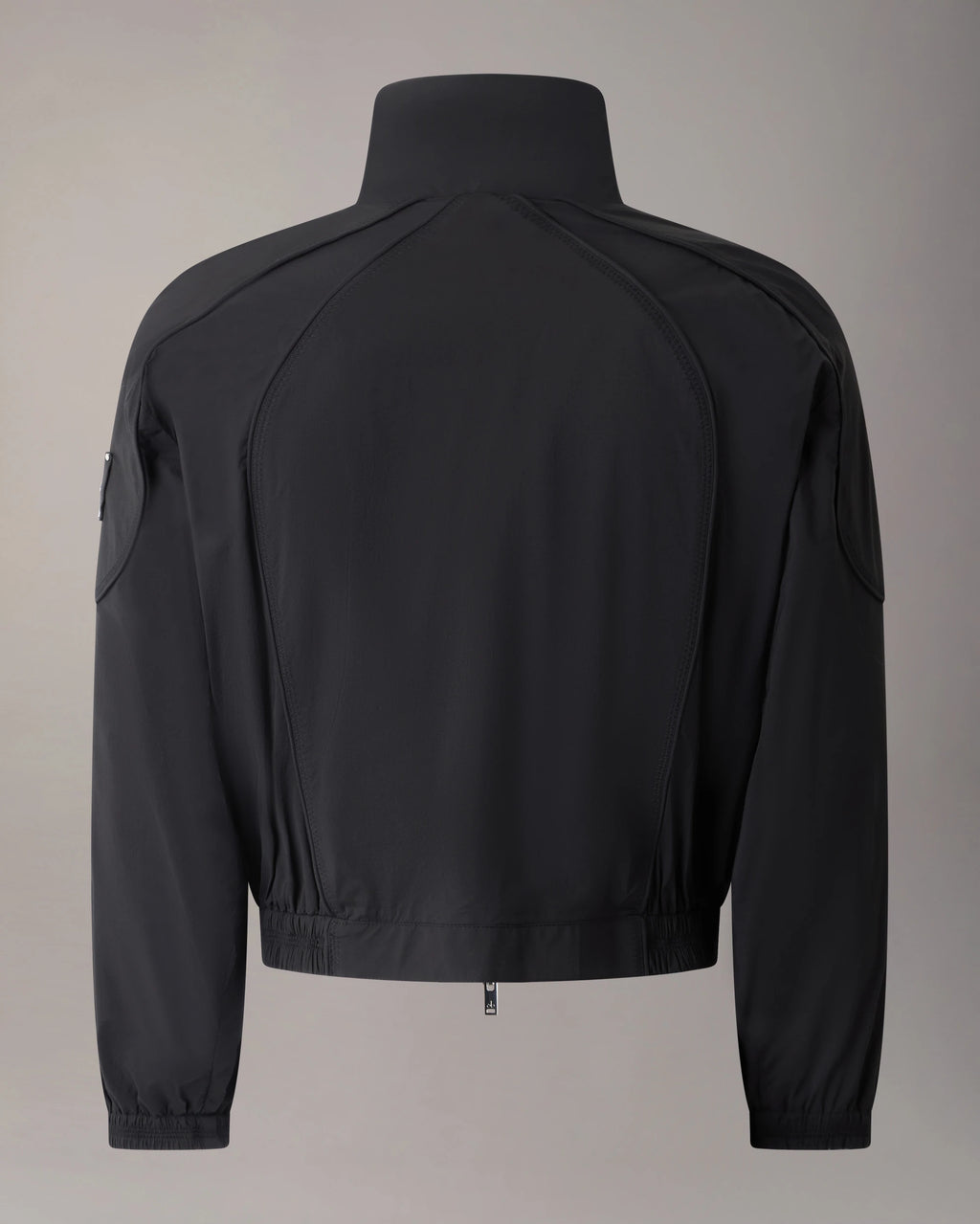 MKN-M16LJ127 BLACK SKYLINE CROP JACKET