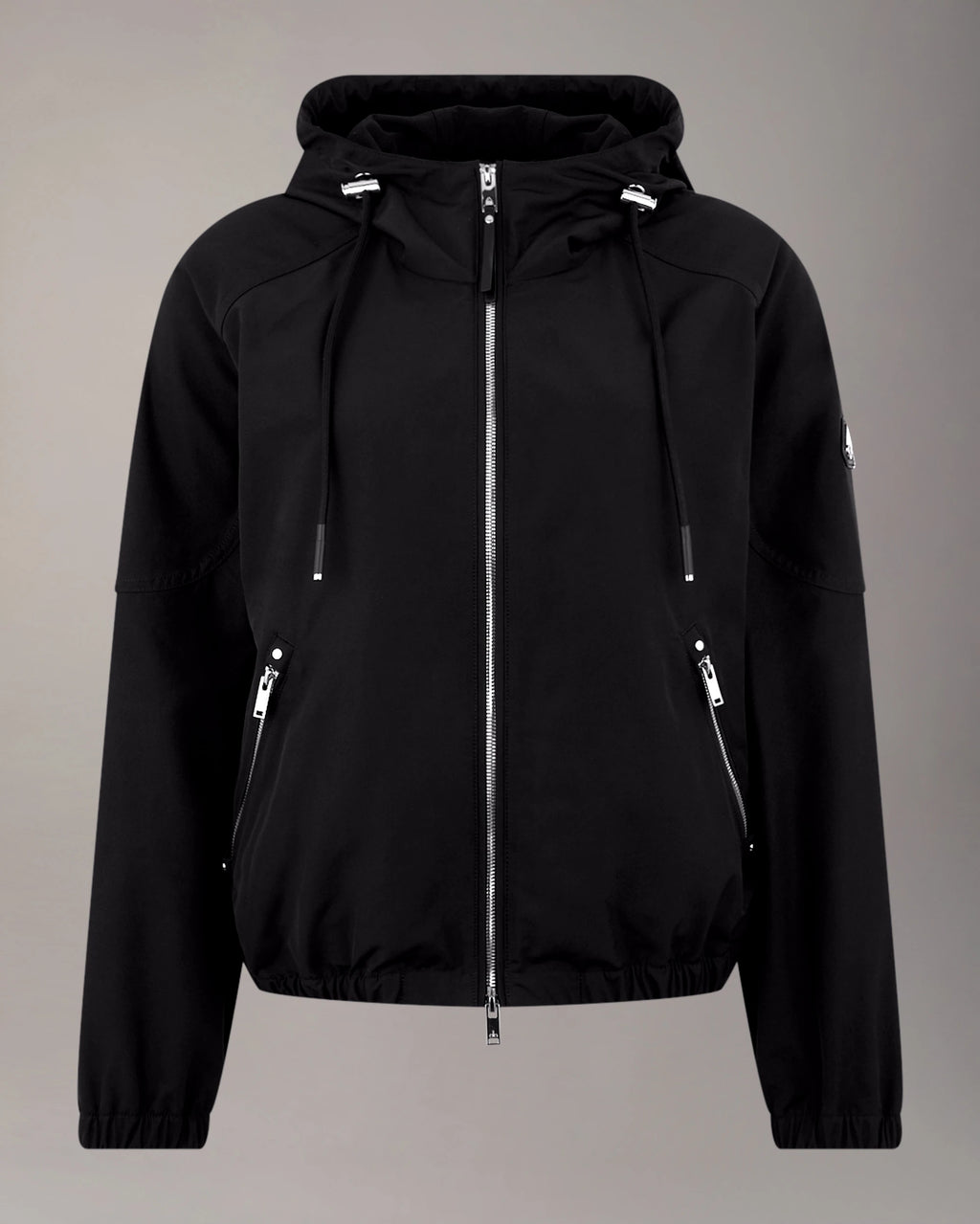 MKN-M16LJ180 BLACK ELEVATE HOODED JACKET