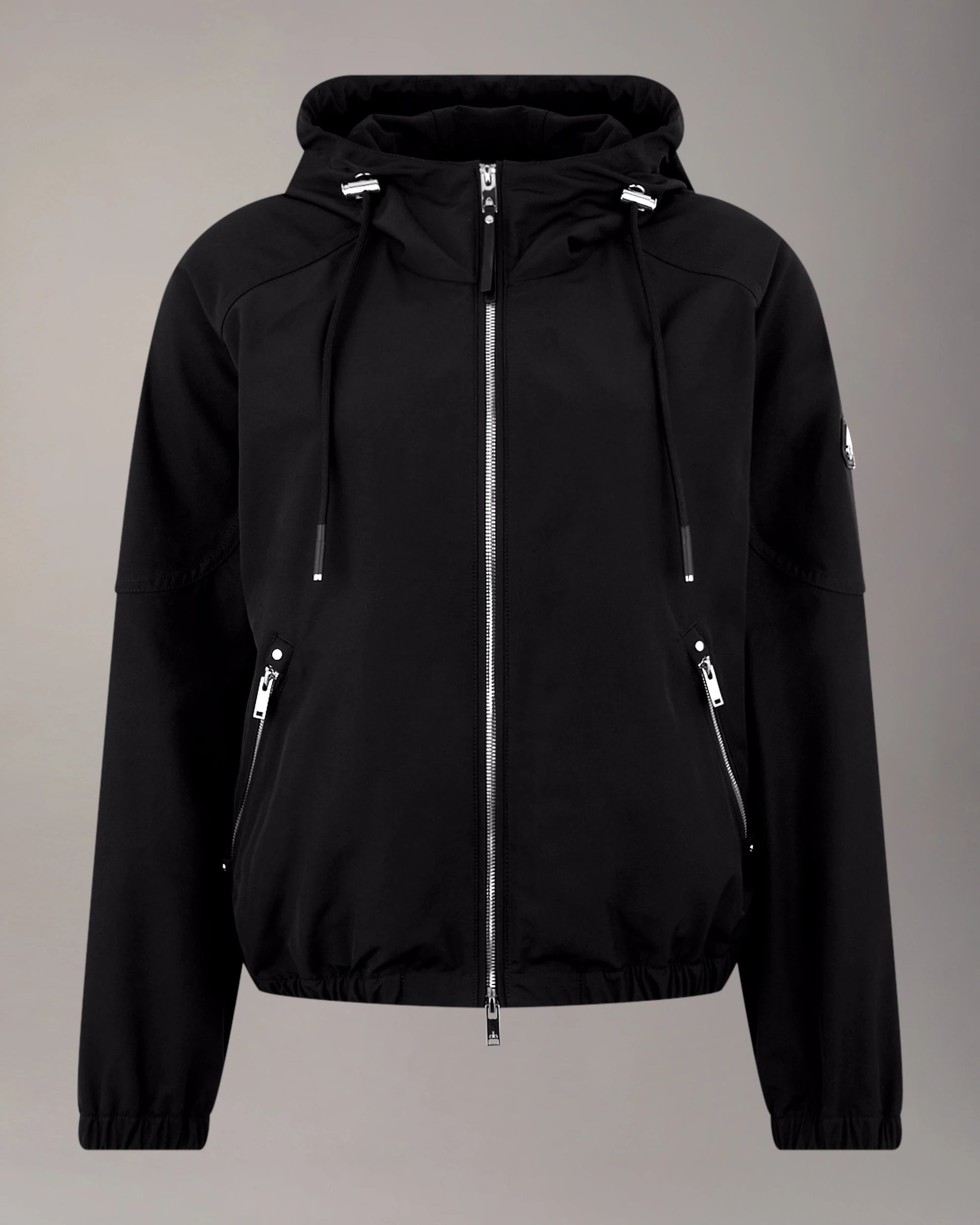 MKN-M16LJ180 BLACK ELEVATE HOODED JACKET