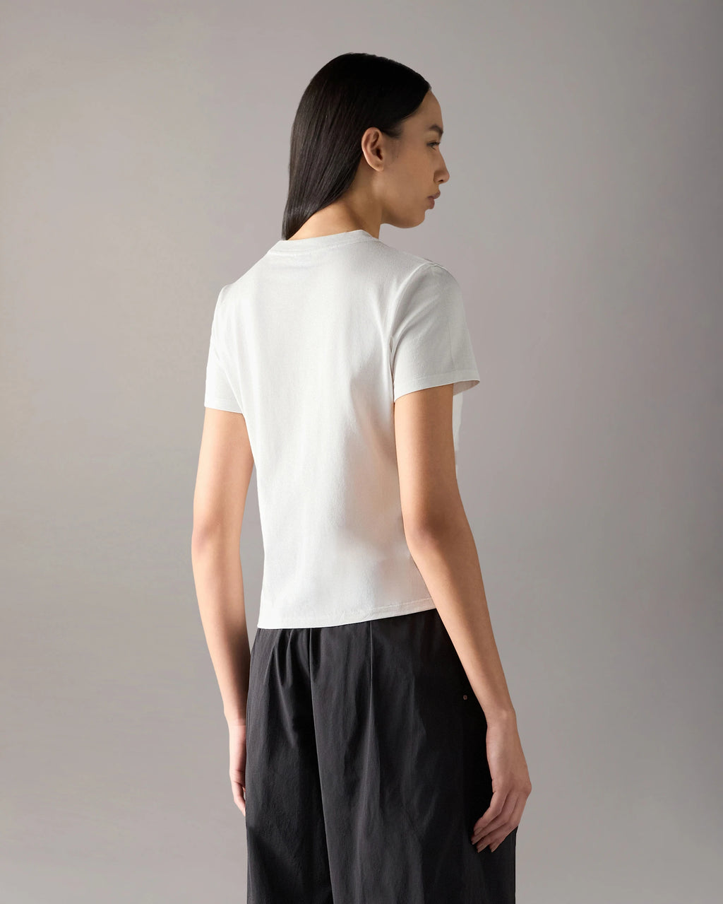 MKN-M15MT777 WHITE CRESCENT T-SHIRT