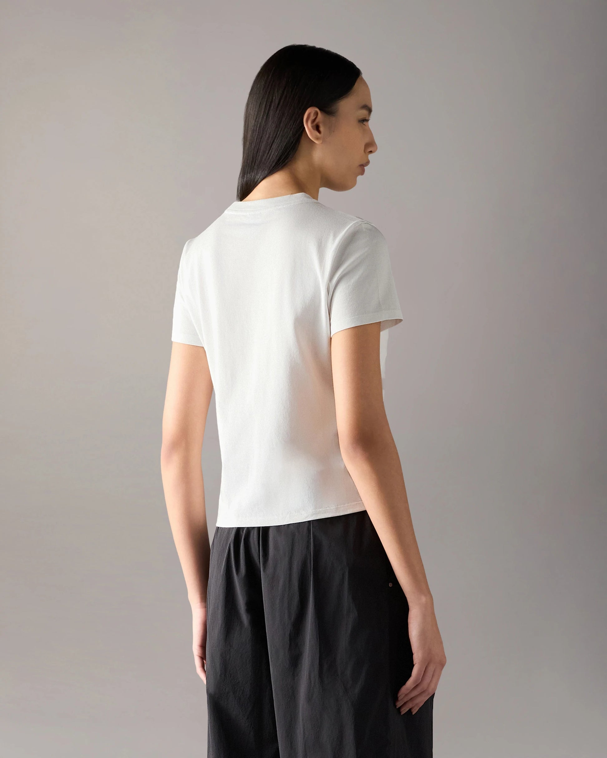 MKN-M15MT777 WHITE CRESCENT T-SHIRT
