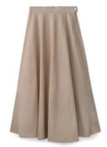 INO-M2-50 HEATHER OAT SKIRT