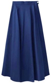 INO-M2-50 MEDIUM BLUE SKIRT