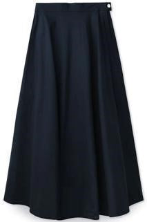 INO-M2-50 NAVY CREPE SKIRT