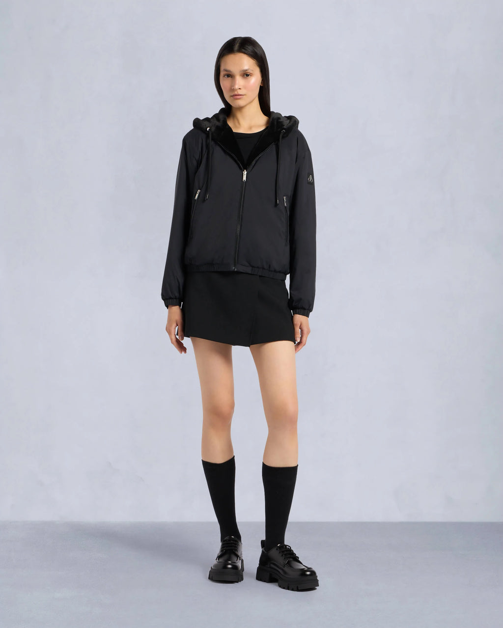 MKN-M34LS652 BLACK EATON BUNNY JACKET