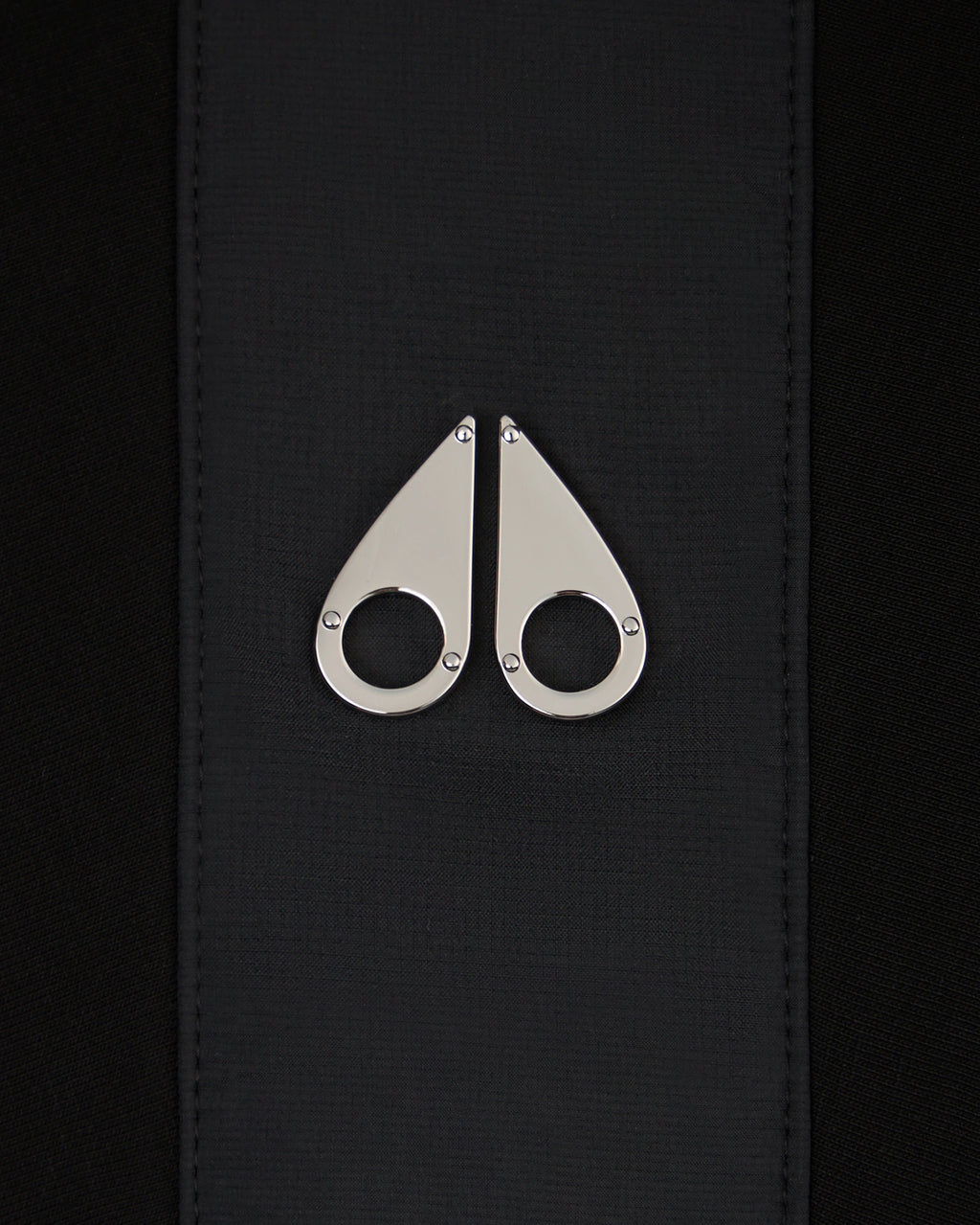 MKN-M35LS646 BLACK MIX MEDIA BOMBER JACKET