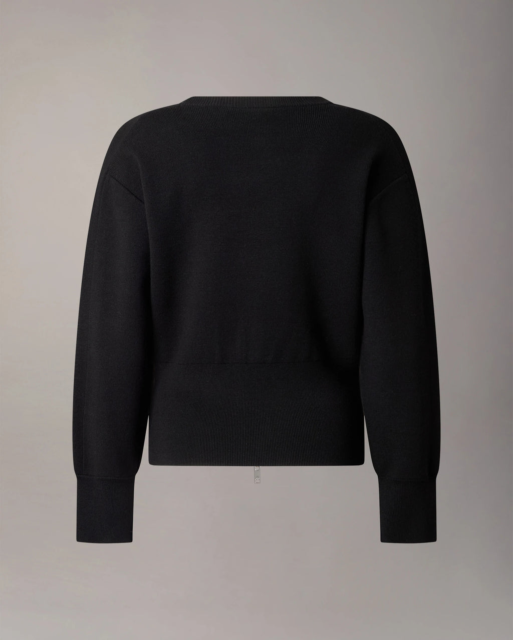 MKN-M36LK675 BLACK CORNER CREWNECK TOP