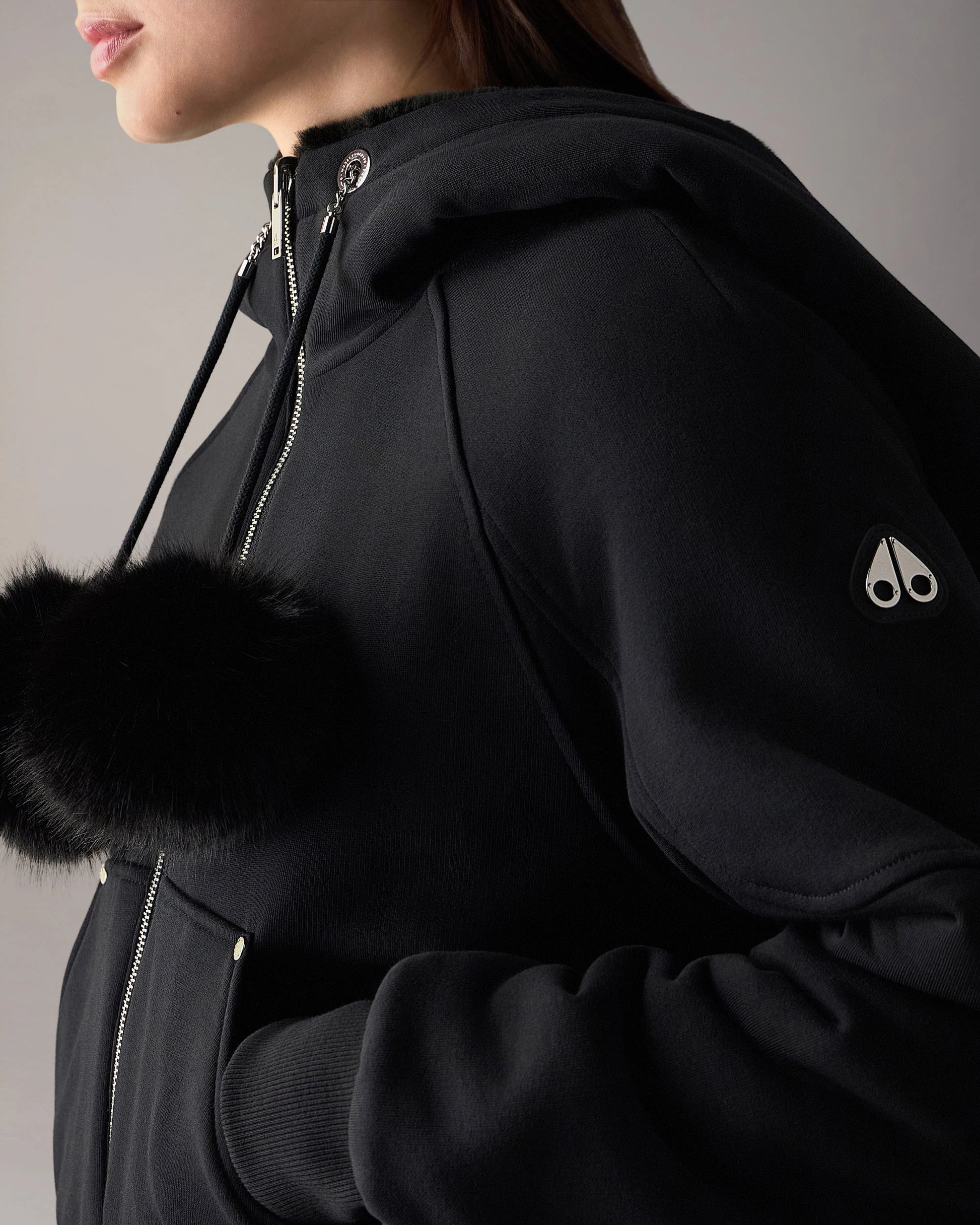 MKN-M36LS611 BLACK ORO REVERSIBLE JACKET
