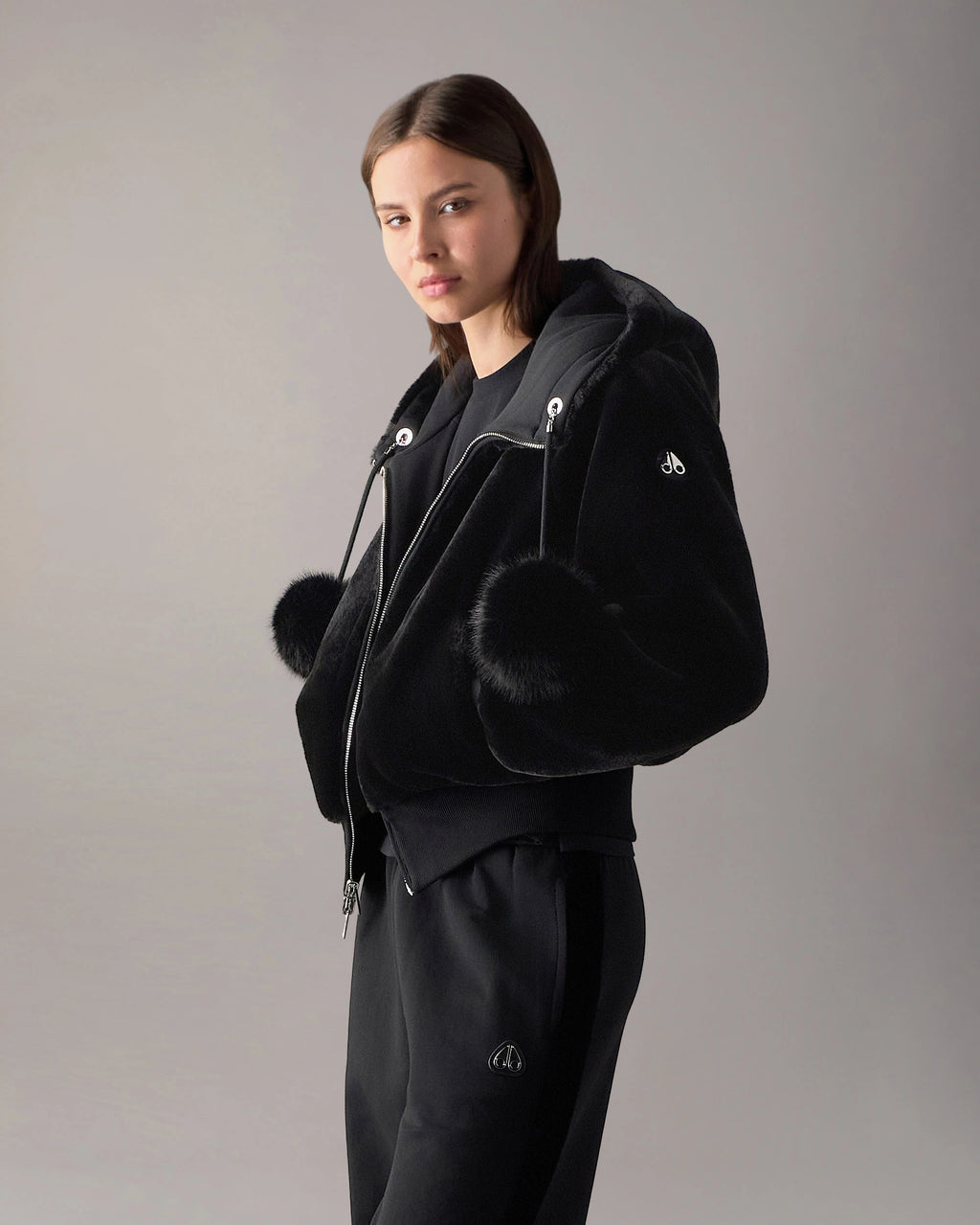 MKN-M36LS611 BLACK ORO REVERSIBLE JACKET