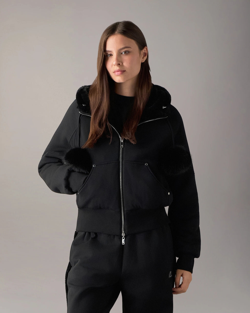MKN-M36LS611 BLACK ORO REVERSIBLE JACKET