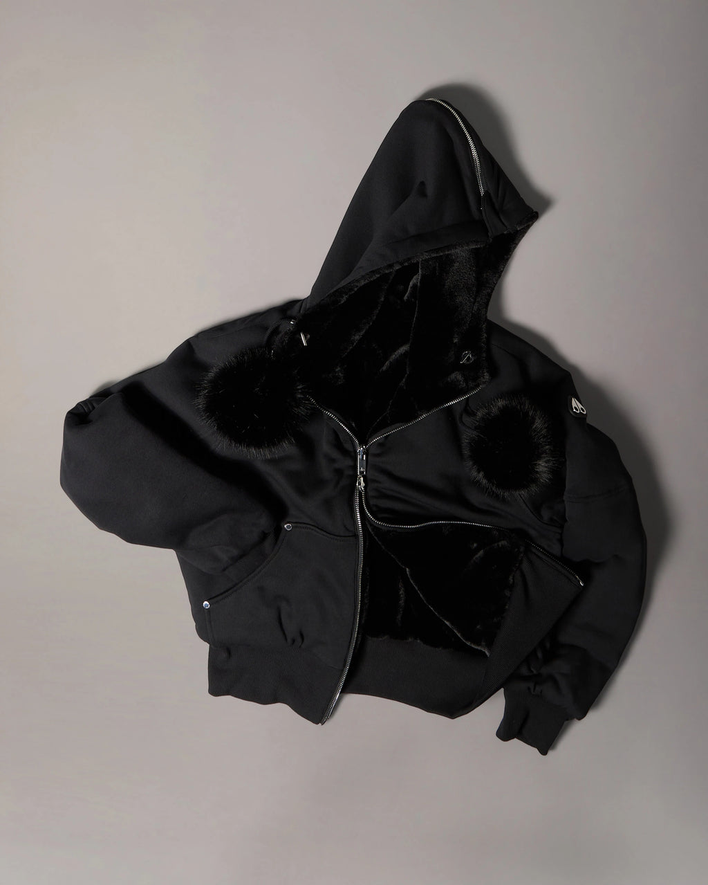 MKN-M36LS611 BLACK ORO REVERSIBLE JACKET