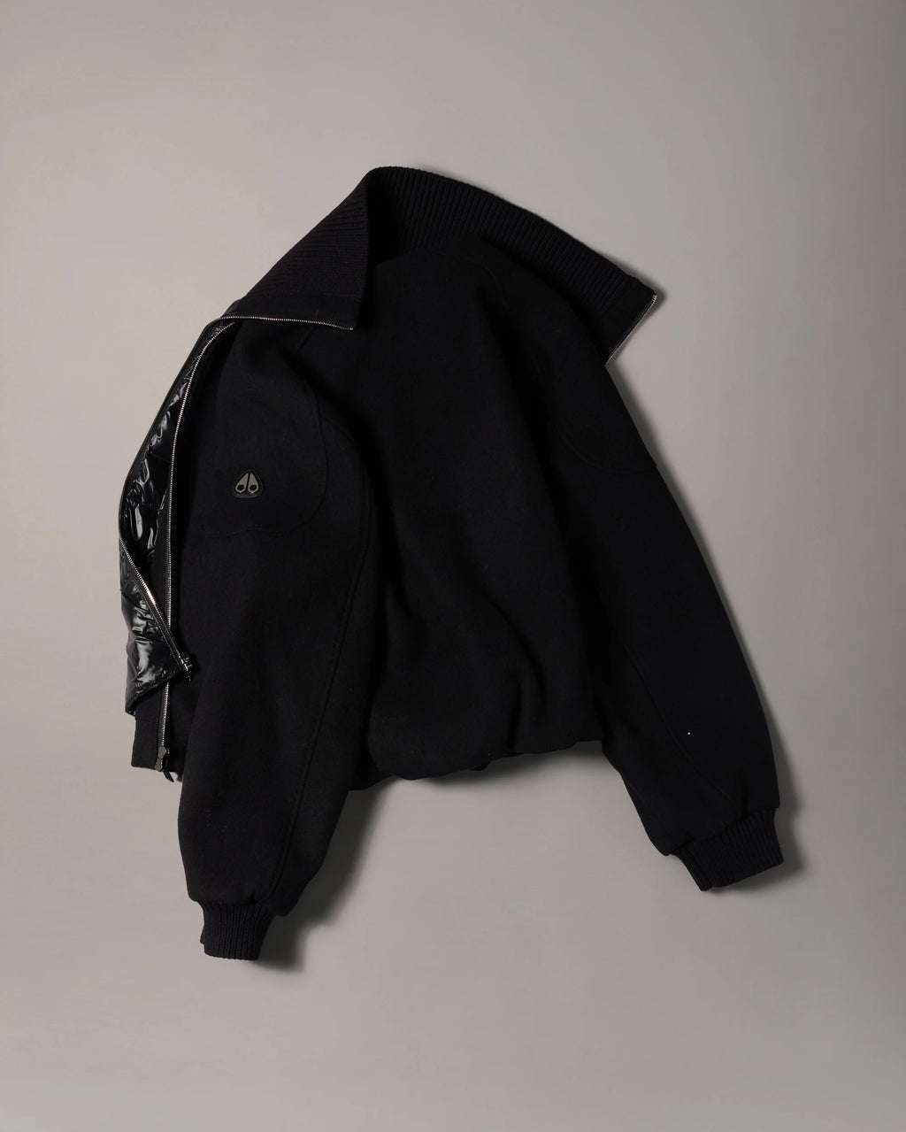 MKN-M36LW410 BLACK GRID 3 IN 1 WOOL JACKET
