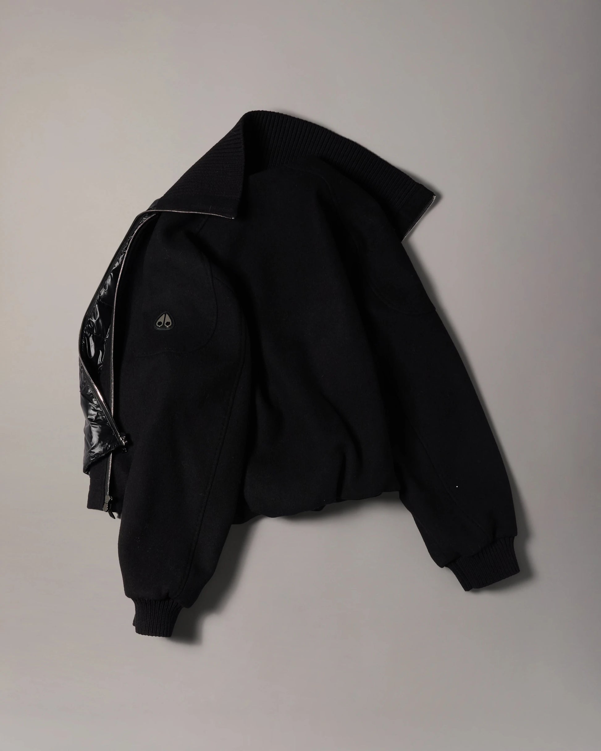 MKN-M36LW410 BLACK GRID 3 IN 1 WOOL JACKET