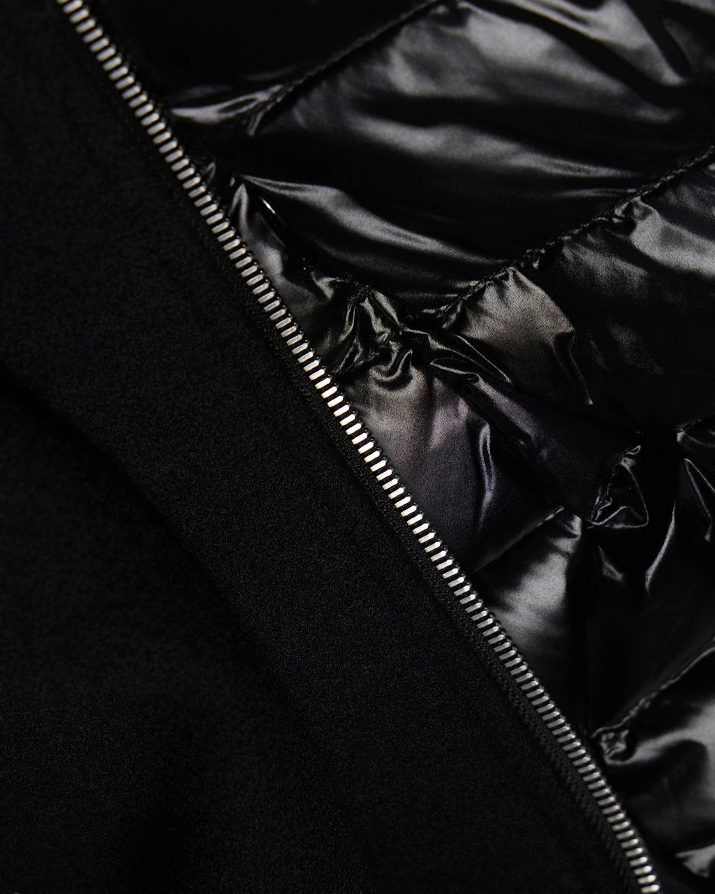 MKN-M36LW410 BLACK GRID 3 IN 1 WOOL JACKET